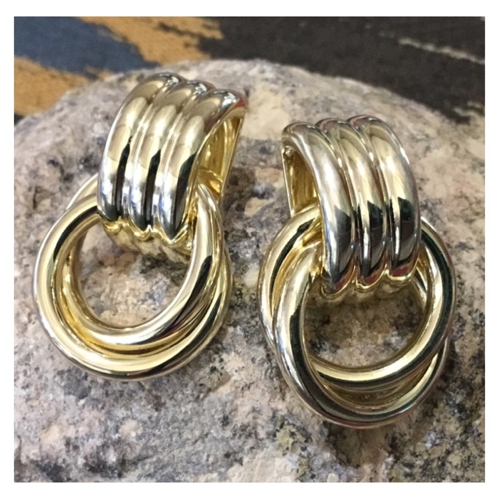 PAVOI Gold Studded Earrings in Box